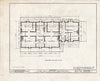 Historic Pictoric : Blueprint HABS NJ,2-CRESK,1- (Sheet 8 of 12) - Captain John Huyler Homestead, 500 County Road, Cresskill, Bergen County, NJ