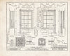 Historic Pictoric : Blueprint HABS NJ,2-CRESK,1- (Sheet 11 of 12) - Captain John Huyler Homestead, 500 County Road, Cresskill, Bergen County, NJ