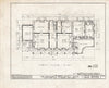 Historic Pictoric : Blueprint HABS NJ,2-CRESK,2- (Sheet 2 of 19) - Benjamin P. Westervelt House, County Road, Cresskill, Bergen County, NJ