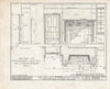 Historic Pictoric : Blueprint HABS NJ,2-CRESK,2- (Sheet 10 of 19) - Benjamin P. Westervelt House, County Road, Cresskill, Bergen County, NJ