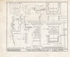 Historic Pictoric : Blueprint HABS NJ,2-CRESK,2- (Sheet 15 of 19) - Benjamin P. Westervelt House, County Road, Cresskill, Bergen County, NJ