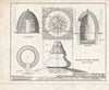 Historic Pictoric : Blueprint HABS NJ,2-DEMA,1- (Sheet 1 of 1) - Matthew P. Bogert Stone Well House, Orchard Road, Demarest, Bergen County, NJ