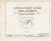 Historic Pictoric : Blueprint HABS NJ,2-DUMO,3- (Sheet 0 of 22) - North Reformed Church of Schraalenburgh, Washington & Madison Avenues, Dumont, Bergen County, NJ