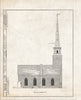 Historic Pictoric : Blueprint HABS NJ,2-DUMO,3- (Sheet 4 of 22) - North Reformed Church of Schraalenburgh, Washington & Madison Avenues, Dumont, Bergen County, NJ