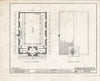 Historic Pictoric : Blueprint HABS NJ,2-DUMO,3- (Sheet 7 of 22) - North Reformed Church of Schraalenburgh, Washington & Madison Avenues, Dumont, Bergen County, NJ
