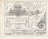 Historic Pictoric : Blueprint HABS NJ,2-DUMO,3- (Sheet 19 of 22) - North Reformed Church of Schraalenburgh, Washington & Madison Avenues, Dumont, Bergen County, NJ