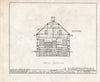 Historic Pictoric : Blueprint HABS NJ,2-FAIR,1- (Sheet 9 of 15) - Jacob Vanderbeck House & Kitchen, Saddle River Road & Dunker Hook Lane, Fair Lawn, Bergen County, NJ
