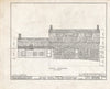 Historic Pictoric : Blueprint HABS NJ,2-FAIR,3- (Sheet 7 of 20) - Major Henry Lee Headquarters, Wagaraw Road, Fair Lawn, Bergen County, NJ