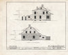 Historic Pictoric : Blueprint HABS NJ,2-HACK,2- (Sheet 2 of 6) - Ackerman-Brinkerhoff House, 184 Essex Street, Hackensack, Bergen County, NJ