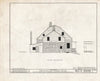 Historic Pictoric : Blueprint HABS NJ,2-HACK,5- (Sheet 3 of 9) - Nicholas Lozier House, 393 Main Street, Hackensack, Bergen County, NJ