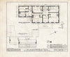 Historic Pictoric : Blueprint HABS NJ,2-HACK,7- (Sheet 3 of 17) - George Van Giesen House, Terrace Avenue & Essex Street, Hackensack, Bergen County, NJ