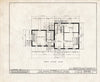 Historic Pictoric : Blueprint HABS NJ,2-Hilda,1- (Sheet 2 of 16) - Samuel G. Demarest House, Demarest Avenue, Hillsdale, Bergen County, NJ