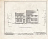 Historic Pictoric : Blueprint HABS NJ,2-Hilda,1- (Sheet 4 of 16) - Samuel G. Demarest House, Demarest Avenue, Hillsdale, Bergen County, NJ