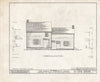 Historic Pictoric : Blueprint HABS NJ,2-Hilda,1- (Sheet 6 of 16) - Samuel G. Demarest House, Demarest Avenue, Hillsdale, Bergen County, NJ