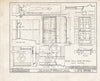Historic Pictoric : Blueprint HABS NJ,2-Hilda,1- (Sheet 15 of 16) - Samuel G. Demarest House, Demarest Avenue, Hillsdale, Bergen County, NJ