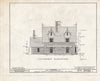 Historic Pictoric : Blueprint HABS NJ,2-HOHO,1- (Sheet 7 of 20) - Hermitage, 335 North Franklin Turnpike, Ho-Ho-Kus, Bergen County, NJ