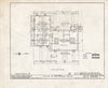 Historic Pictoric : Blueprint HABS NJ,2-LYND,1- (Sheet 1 of 16) - Jacob W. Van Winkle House, 316 Riverside Avenue, Lyndhurst, Bergen County, NJ