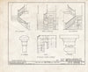 Historic Pictoric : Blueprint HABS NJ,2-LYND,1- (Sheet 15 of 16) - Jacob W. Van Winkle House, 316 Riverside Avenue, Lyndhurst, Bergen County, NJ
