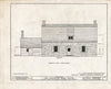 Historic Pictoric : Blueprint HABS NJ,2-MAWA.V,1- (Sheet 2 of 10) - Abram Van Horn House, Valley Road, Ho-Ho-Kus, Bergen County, NJ