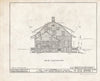Historic Pictoric : Blueprint HABS NJ,2-,1- (Sheet 6 of 18) - Samuel C. Demarest House, 511 Market Street, Saddle River, Bergen County, NJ
