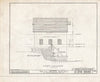 Historic Pictoric : Blueprint HABS NJ,3-BATO,9- (Sheet 5 of 9) - Richards Grist Mill, Batsto, Burlington County, NJ