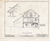 Historic Pictoric : Blueprint HABS NJ,3-BATO,9- (Sheet 8 of 9) - Richards Grist Mill, Batsto, Burlington County, NJ