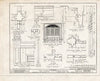 Historic Pictoric : Blueprint HABS NJ,3-Bord,1- (Sheet 6 of 15) - Francis Hopkinson House, Park Street & Farnsworth Avenue, Bordentown, Burlington County, NJ