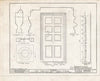 Historic Pictoric : Blueprint HABS NJ,3-Bord,1- (Sheet 14 of 15) - Francis Hopkinson House, Park Street & Farnsworth Avenue, Bordentown, Burlington County, NJ