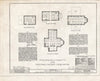 Historic Pictoric : Blueprint HABS NJ,3-BURL,1- (Sheet 2 of 21) - Old St. Mary's Church, West Broad & Wood Streets, Burlington, Burlington County, NJ