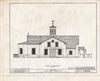 Historic Pictoric : Blueprint HABS NJ,3-BURL,1- (Sheet 6 of 21) - Old St. Mary's Church, West Broad & Wood Streets, Burlington, Burlington County, NJ