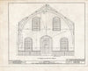 Historic Pictoric : Blueprint HABS NJ,3-BURL,1- (Sheet 15 of 21) - Old St. Mary's Church, West Broad & Wood Streets, Burlington, Burlington County, NJ