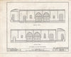 Historic Pictoric : Blueprint HABS NJ,3-BURL,1- (Sheet 16 of 21) - Old St. Mary's Church, West Broad & Wood Streets, Burlington, Burlington County, NJ