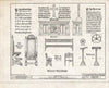 Historic Pictoric : Blueprint HABS NJ,3-BURL,1- (Sheet 20 of 21) - Old St. Mary's Church, West Broad & Wood Streets, Burlington, Burlington County, NJ