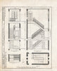 Historic Pictoric : Blueprint HABS NJ,3-BURL,3- (Sheet 14 of 44) - Riverside, West Delaware Street, Burlington, Burlington County, NJ