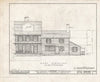 Historic Pictoric : Blueprint HABS NJ,3-Bord,4- (Sheet 5 of 22) - Richard Watson-Gilder House, Bordentown, Burlington County, NJ