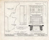 Historic Pictoric : Blueprint HABS NJ,3-Bord,4- (Sheet 11 of 22) - Richard Watson-Gilder House, Bordentown, Burlington County, NJ