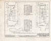 Historic Pictoric : Blueprint HABS NJ,3-Bord,4- (Sheet 17 of 22) - Richard Watson-Gilder House, Bordentown, Burlington County, NJ