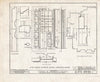 Historic Pictoric : Blueprint HABS NJ,3-BURL,6- (Sheet 11 of 12) - Cooper-Lawrence House, 457-459 High Street, Burlington, Burlington County, NJ