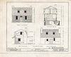 Historic Pictoric : Blueprint HABS NJ,3-BURL,5- (Sheet 2 of 4) - Hutchinson-Revell House, 8 East Pearl Street, Burlington, Burlington County, NJ