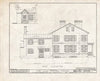 Historic Pictoric : Blueprint HABS NJ,3-BURL,8- (Sheet 7 of 22) - Isaac Neale-Collins House, Broad & York Streets, Burlington, Burlington County, NJ