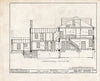 Historic Pictoric : Blueprint HABS NJ,3-BURL,8- (Sheet 9 of 22) - Isaac Neale-Collins House, Broad & York Streets, Burlington, Burlington County, NJ