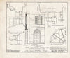 Historic Pictoric : Blueprint HABS NJ,3-BURL,8- (Sheet 14 of 22) - Isaac Neale-Collins House, Broad & York Streets, Burlington, Burlington County, NJ
