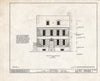 Historic Pictoric : Blueprint HABS NJ,3-BURL,15- (Sheet 3 of 11) - Hartshorn Pearson-How House, 453 High Street, Burlington, Burlington County, NJ