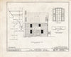 Historic Pictoric : Blueprint HABS NJ,3-BURL,15- (Sheet 6 of 11) - Hartshorn Pearson-How House, 453 High Street, Burlington, Burlington County, NJ