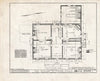 Historic Pictoric : Blueprint HABS NJ,3-COLU,1- (Sheet 2 of 17) - William R. Atkinson-Shinn House, Route 39, Columbus, Burlington County, NJ