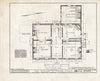 Historic Pictoric : Blueprint HABS NJ,3-COLU,1- (Sheet 2 of 17) - William R. Atkinson-Shinn House, Route 39, Columbus, Burlington County, NJ