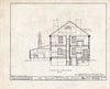 Historic Pictoric : Blueprint HABS NJ,3-COLU,1- (Sheet 10 of 17) - William R. Atkinson-Shinn House, Route 39, Columbus, Burlington County, NJ