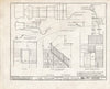 Historic Pictoric : Blueprint HABS NJ,3-COLU,1- (Sheet 11 of 17) - William R. Atkinson-Shinn House, Route 39, Columbus, Burlington County, NJ
