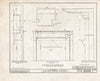Historic Pictoric : Blueprint HABS NJ,3-Cook,1- (Sheet 24 of 28) - Cookstown Tavern, Main Street & Bunting Bridge Road, Cookstown, Burlington County, NJ