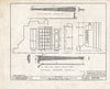 Historic Pictoric : Blueprint HABS NJ,3-CROWI,1- (Sheet 9 of 11) - Chesterfield Friends Meeting House, Front & Church Streets, Crosswicks, Burlington County, NJ